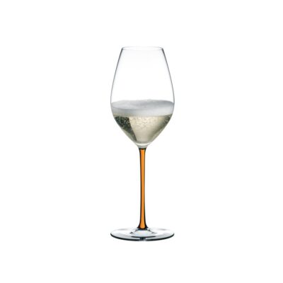 Sparkling Wine Glasses Riedel  | RIEDEL Handgjort Champagne Vinglas – orange